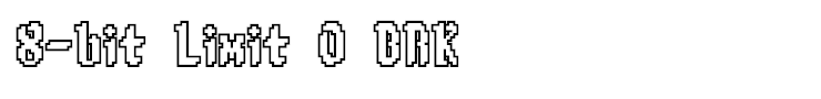 8-bit Limit O BRK