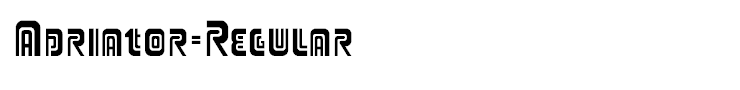Adriator-Regular