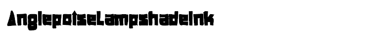 AnglepoiseLampshadeInk