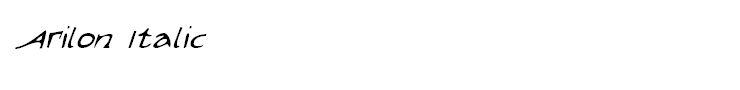 Arilon Italic