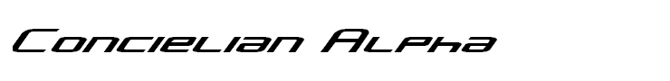 Concielian Alpha