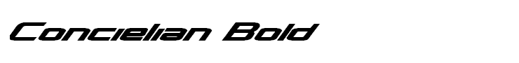Concielian Bold