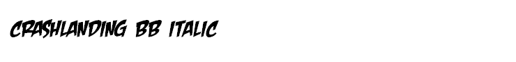 CrashLanding BB Italic