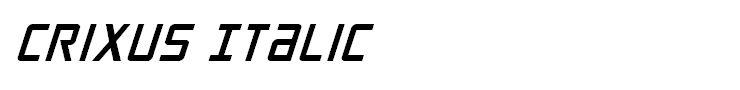 Crixus Italic