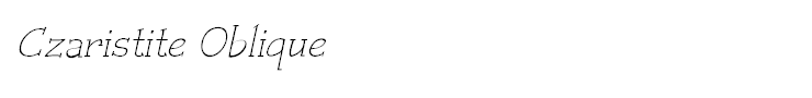 Czaristite Oblique