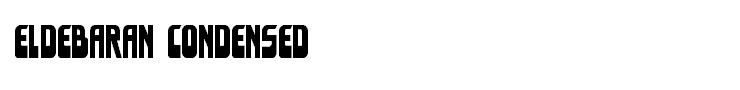 Eldebaran Condensed
