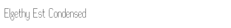 Elgethy Est Condensed