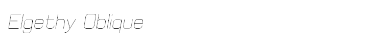 Elgethy Oblique