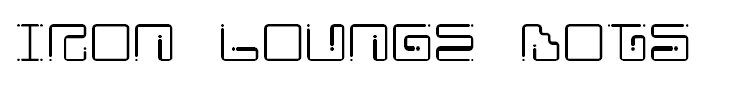 Iron Lounge Dots