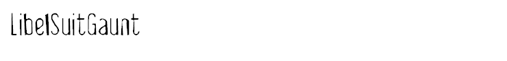 LibelSuitGaunt