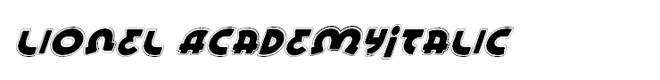 Lionel AcademyItalic