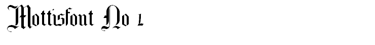 Mottisfont No 1