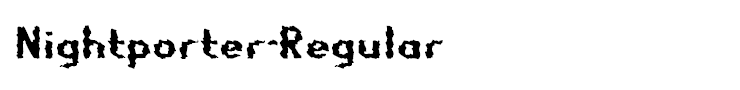 Nightporter-Regular