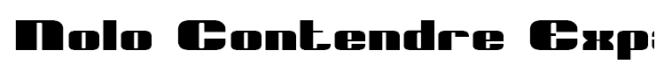 Nolo Contendre Expanded