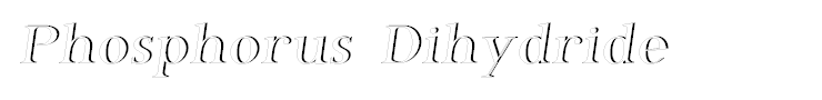 Phosphorus Dihydride