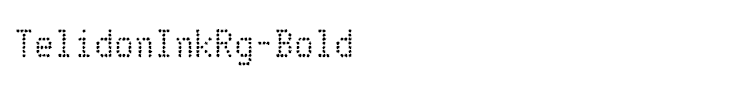 TelidonInkRg-Bold