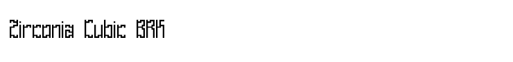 Zirconia Cubic BRK